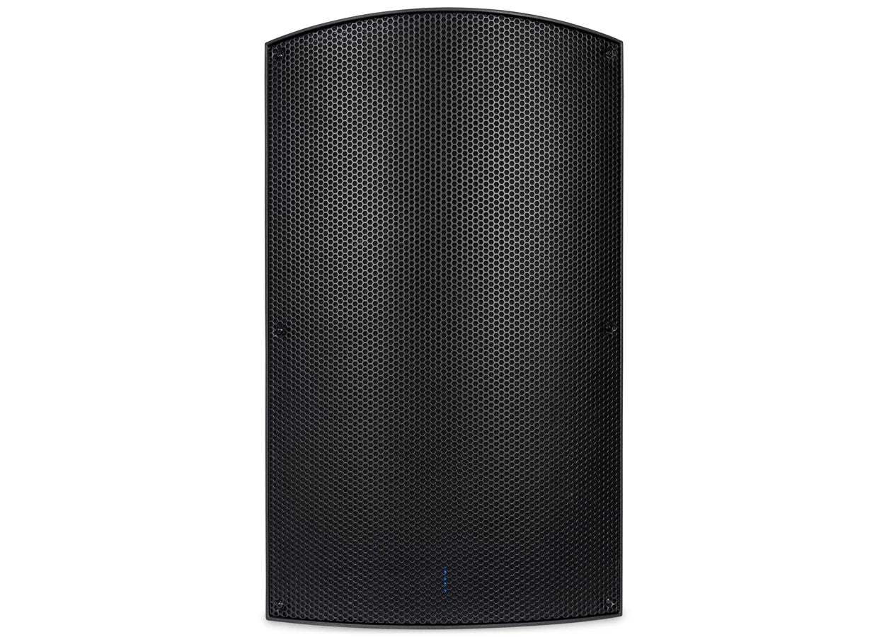 Pure Resonance Audio A115 600W 15 Inch 2-Way Bluetooth Speaker front view
Black speaker on a white background