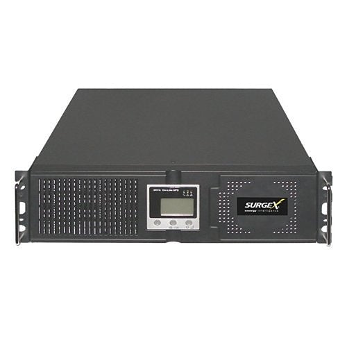 SurgeX UPS-2000-OL 2000VA Online Double Conversion Rack UPS
SurgeX power supply unit on a white background