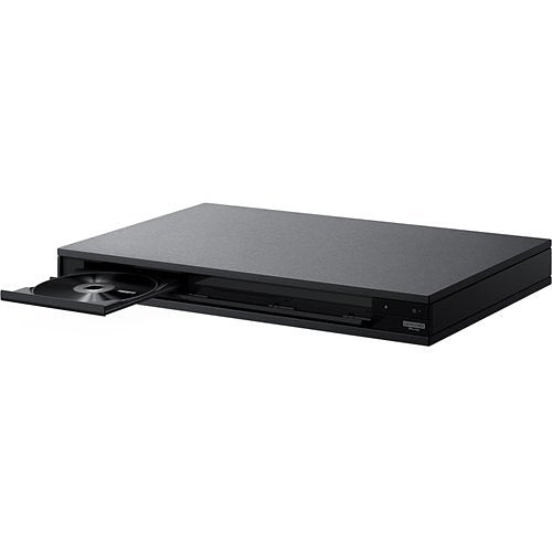 Sony UBP-X800M2 4K Blu-ray Player DTS:X Dolby Atmos Wi-Fi LAN Side Angle Open Drive