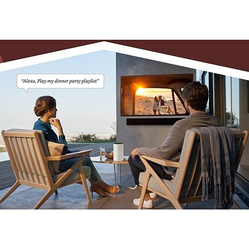 Samsung HW-LST70T Outdoor BT Terrace Soundbar Built-In Subwoofer Balcony View