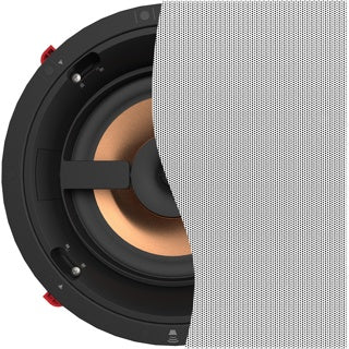 Klipsch PRO18RC 8 Inch In-Ceiling Speaker Hi-Fi Audio SecureFit With Square Grill