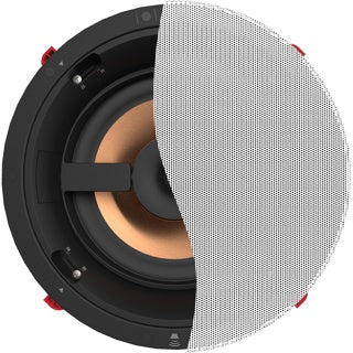 Klipsch PRO18RC 8 Inch In-Ceiling Speaker Hi-Fi Audio SecureFit Round Grill