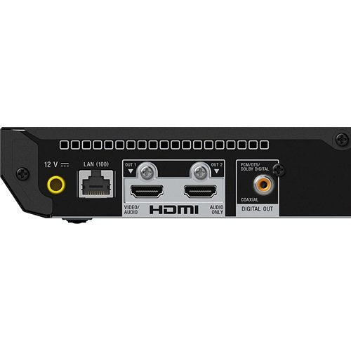 Sony UBP-X700/M 4K Blu-ray Player HDR Dolby Atmos Wi-Fi Streaming Back Connectors