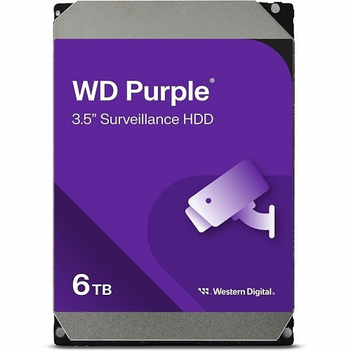 Western Digital WD64PURZ WD Purple 6TB Surveillance Hard Drive