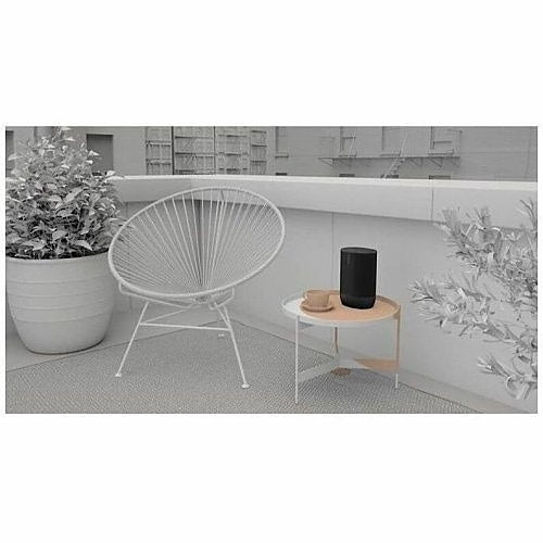 Sonos Move 2 Portable Outdoor Speaker Trueplay WiFi Bluetooth Black Outdoor View