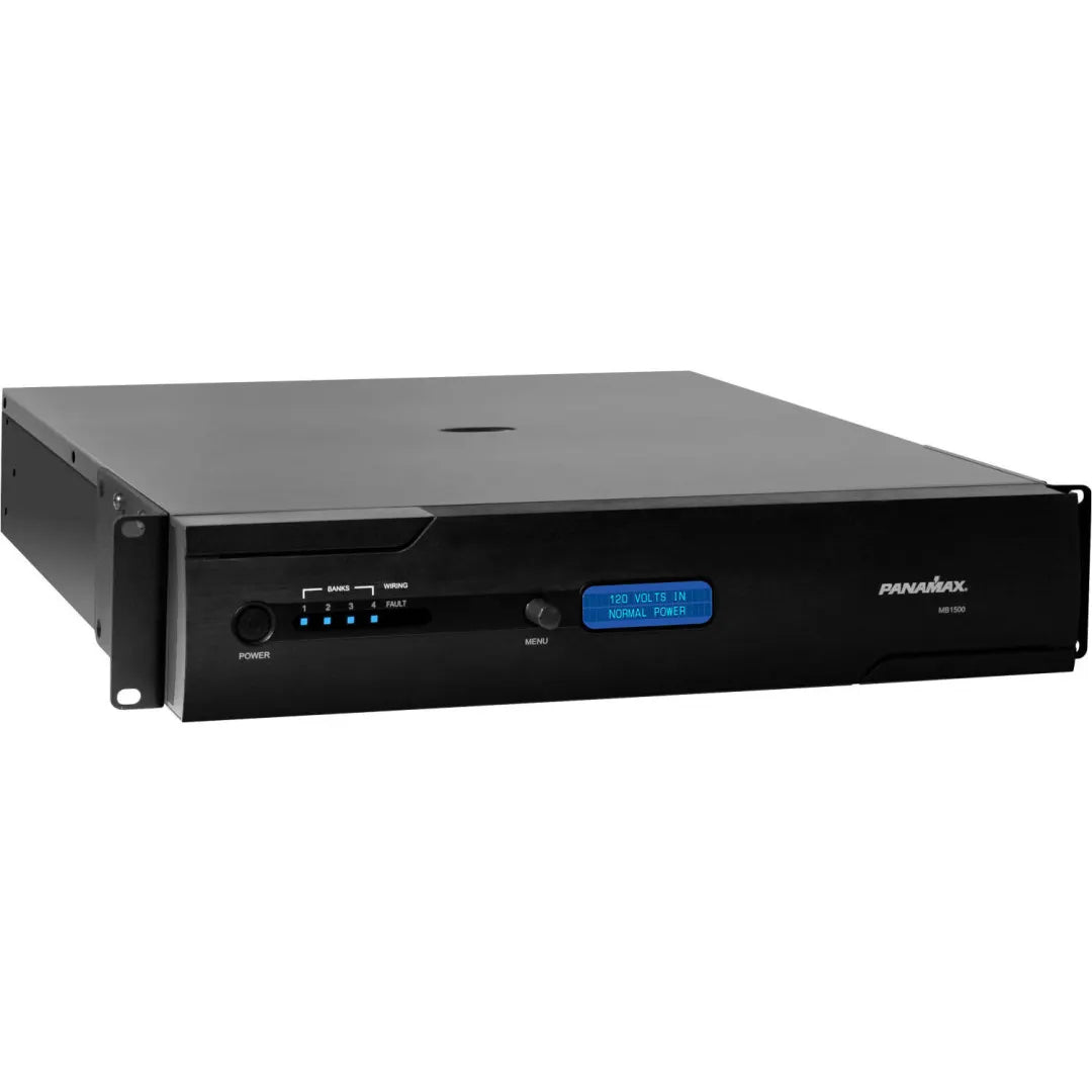 Panamax BATT1500-EXT UPS System Battery Extension MB1500 F1500
Black electronic device with 'Panamax' branding on a white background