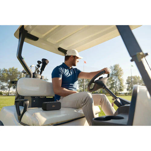 Klipsch Nashville 18W Portable Bluetooth Speaker Waterproof 360 Audio on a golf game