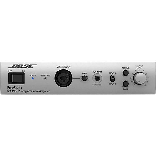 Bose Professional FreeSpace IZA 190-HZ Commercial Zone Amplifier
Bose FreeSpace IZA 190-HZ integrated zone amplifier on a white background
