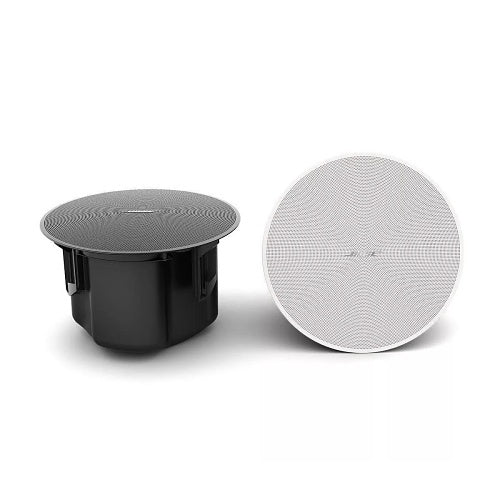 Bose Professional DM5C In-Ceiling 2-Way Speakers 5.25 Inch Pair
Two ceiling speakers, one black and one white, on a white background