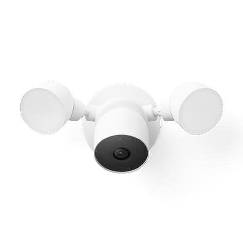 Nest Cam GA02942-US Floodlight Pro Detection Alerts HD Monitoring Front view