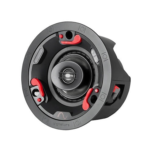 Episode Signature SIG-54-IC 4 Inch In-Ceiling Speaker
speaker with red accents on a white background