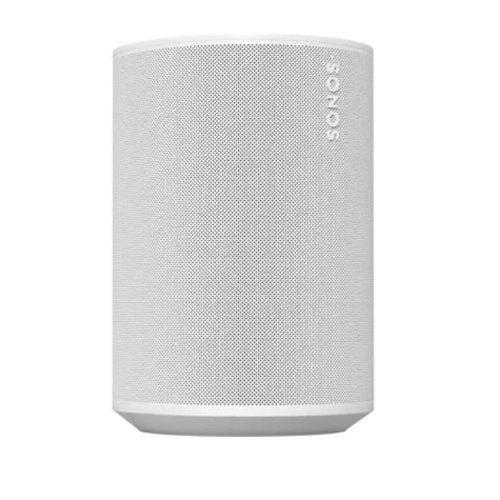 Sonos E10G1US1 Era 100 Rich Bass Smart Stereo Bluetooth Speaker White Front