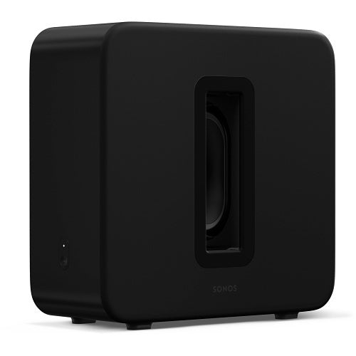 Sonos SUBG4US1 Subwoofer 4 Wireless Bass Trueplay Tuned Sound Black Side View