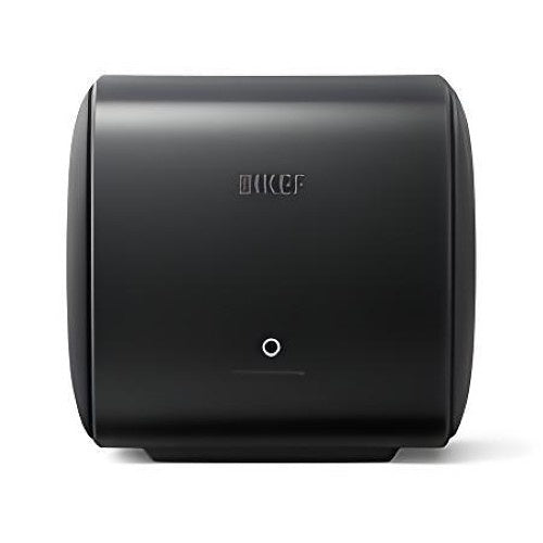 KEF KC62BL Uni-Core 1000W Dual 6.5 Inch Class D Compact Subwoofer
Black paper towel holder with 'KEF' branding on a white background