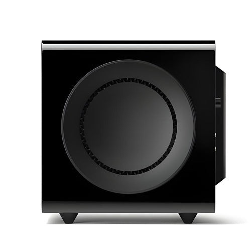 KEF KC92BL Compact Dual 9 Inch 1000W Force Cancelling Subwoofer1
Black subwoofer on a white background
