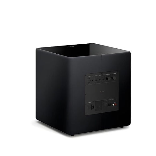 KEF Kube12 MIE 12 Inch Powered Sealed Active Subwoofer 300W RMS
Black subwoofer on a white background