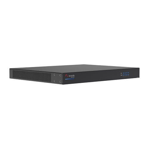 Episode EA-COM-AMP-4D-80 4-Channel 70V/100V DSP Amplifier side view left