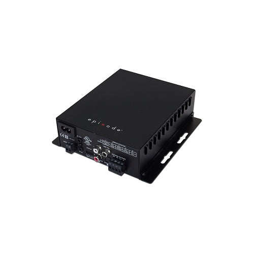 Episode EA-MINI-2D-35 Mini 2-Channel 35W Digital Compact Amp Side Angle View