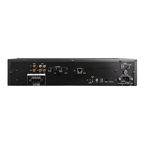 Episode EA-HYB-AMP-2D-1200 2-Channel Hybrid DSP Amplifier 1200W back view connectors