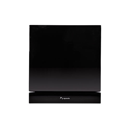 Episode ES-SUB-MEGA-D8-BLK 8 Inch Dual Subwoofer Amp Wireless front side