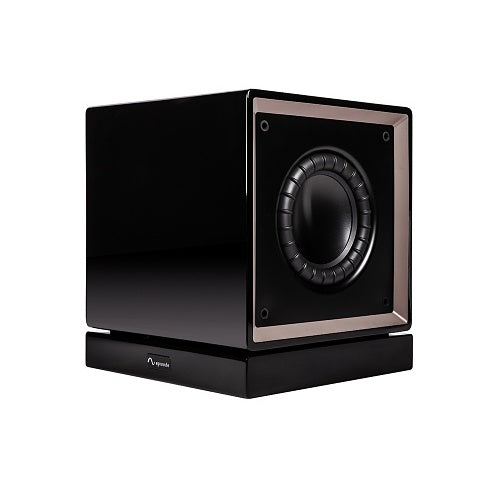 Episode ES-SUB-MEGA-D8-BLK 8 Inch Dual Subwoofer Amp Wireless Right side view