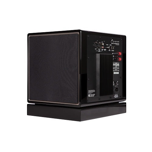 Episode ES-SUB-MEGA-D8-BLK 8 Inch Dual Subwoofer Amp Wireless back left side view 1