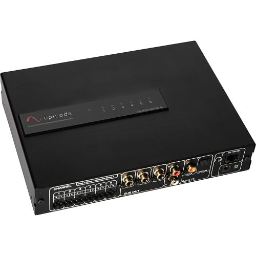 Episode EA-MOIP-AMP-6D-50 6-Ch DSP 50W Multi-Zone Amplifier Top view