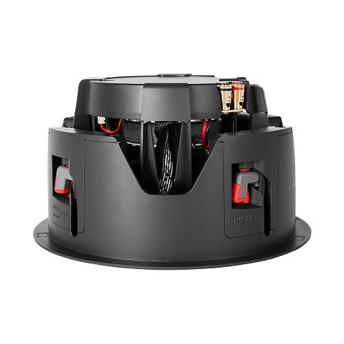 Episode SIG-56-ICSURR 6 Inch Surround In-Ceiling Speaker
Black ceiling speaker with visible wiring and connectors on a white background