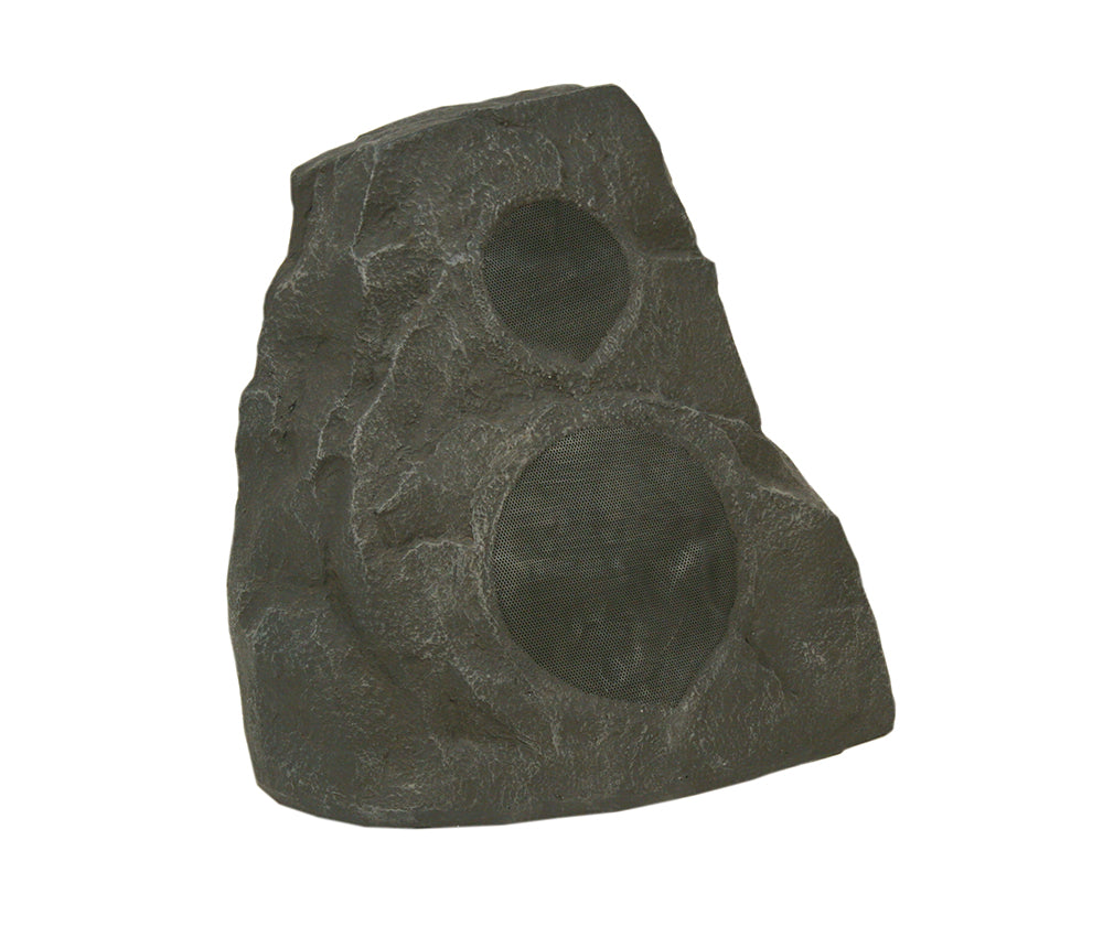 Klipsch AWR-650-SM Outdoor Rock Speaker 6.5 Inch DVC All-Weather
Rustic stone-like speaker on a white background