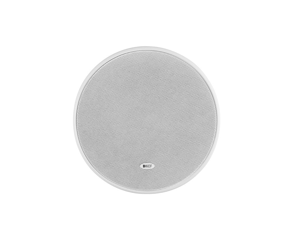 KEF Ci160CRds round ceiling speaker with paintable magnetic grille