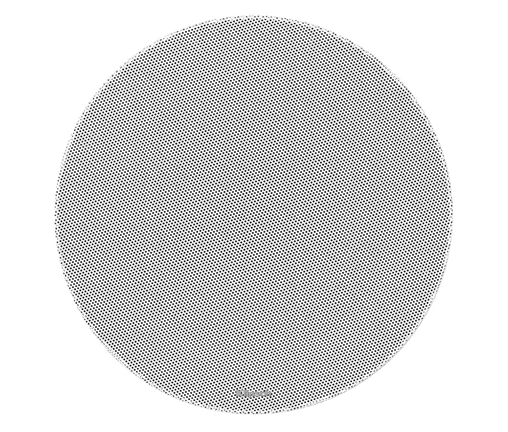 Klipsch DS-160CDT 6.5 Inch In-Ceiling Speaker Pivoting Tweeter
Round, gray filter with a mesh pattern on a white background