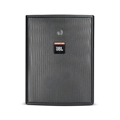 JBL Control 25AV 5.25 Inch Indoor Outdoor Compact Speakers Pair
JBL speaker with a black speaker on a white background