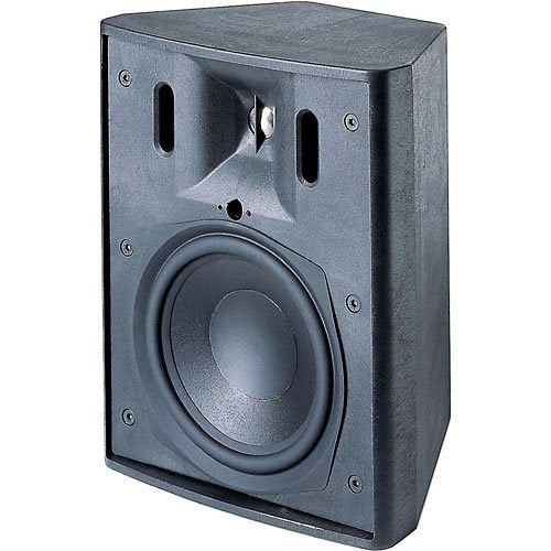 JBL Control 25AV 5.25 Inch Indoor Outdoor Compact Speakers Pair
Black speaker on a white background