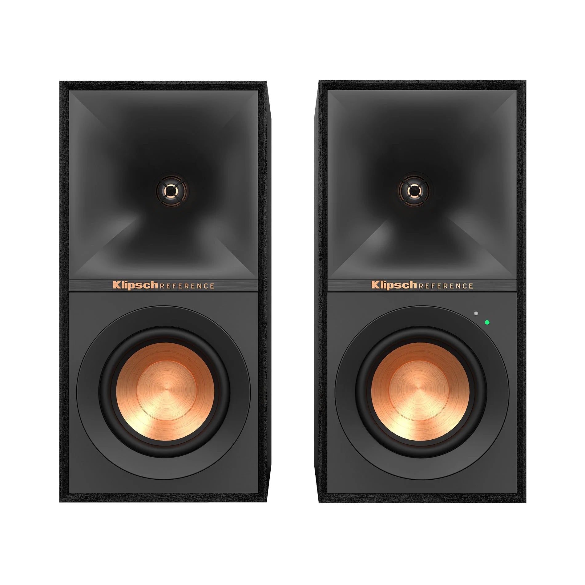 Klipsch R-40PM powered bookshelf speakers 240W Bluetooth Front