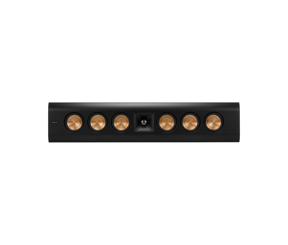 Klipsch RP-640D Reference Premiere On-Wall 2-Way Slim Speaker
Black speaker with six circular components on a white background