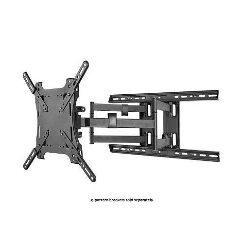 Strong SM-CB-ART2-XL Full Motion Dual Arm TV Wall Mount 49–90 Inch
Black TV wall mount bracket on a white background
