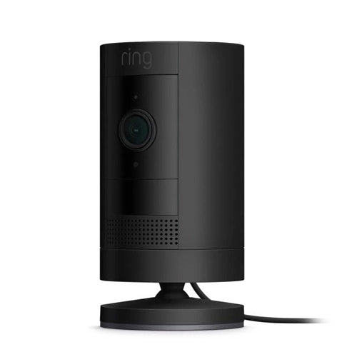 STKUPPLGBK Ring Plug-In Stick Up Cam HD Video Night Vision Indoor Outdoor