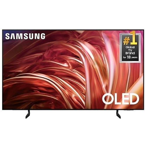 Samsung QN65S90FAFXZA 65 Inch OLED TV 4K AI Dolby Atmos (2025) Front view
