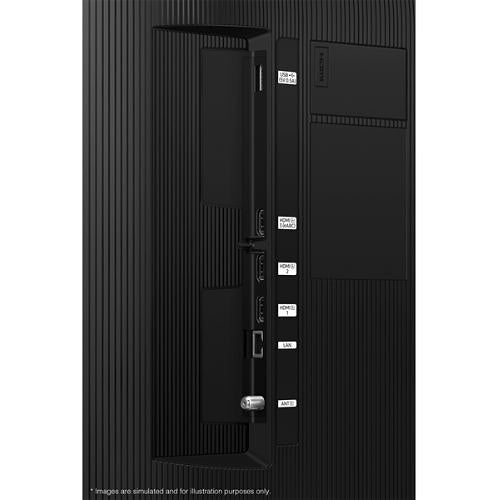 Samsung QN85Q7FAAFXZA 85 Inch QLED 4K TV Quantum HDR (2025) Back Side View