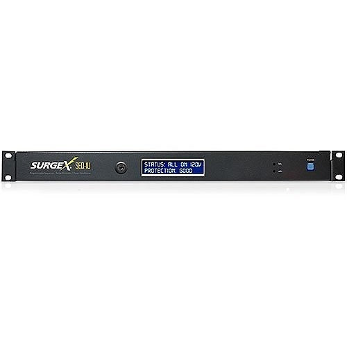 SurgeX SEQ-1U Sequencing Surge Eliminator Power Conditioner 1RU