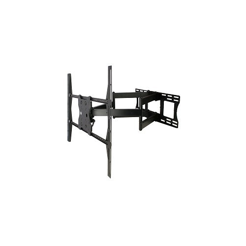 Full-motion TV wall mount on a white background