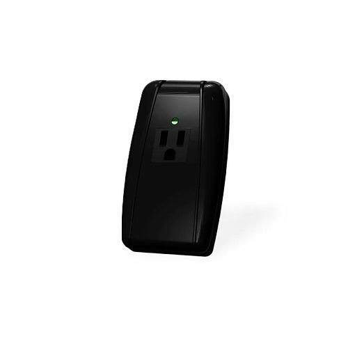 SurgeX SX-DS-158-GFI Rack Surge Protector 15A 120V
Black power adapter with a green light on a white background