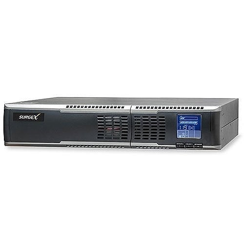 SurgeX UPS-1000-OL Online Double Conversion UPS 1000VA Rack Tower
SurgeX power supply unit on a white background