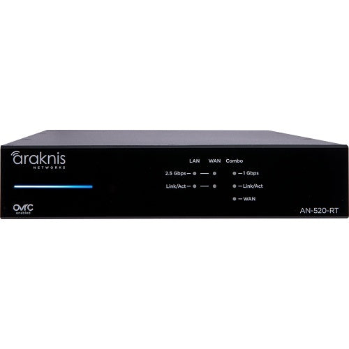 Araknis Networks AN-520-RT Dual-WAN Multi-Gigabit VPN Router Pro
Araknis network device on a white background