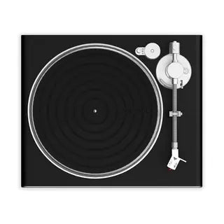 Victrola VPT2500BSL Carbon Hi-Res Turntable Ortofon Bluetooth
Black turntable with clear platter on a white background