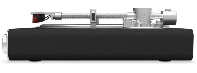 Victrola Carbon VPT-3000 Turntable Ortofon Wireless Sonos-Ready
Black and silver device with a cylindrical body on a white background