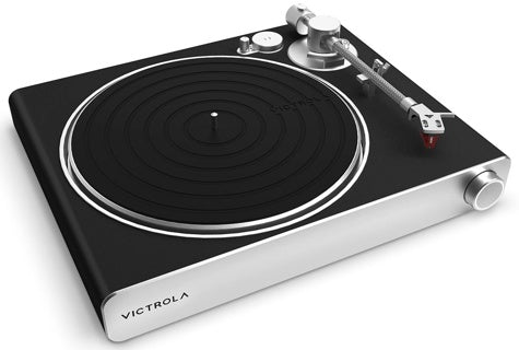Victrola Carbon VPT-3000 Turntable Ortofon Wireless Sonos-Ready
Black Victrola turntable on a white background