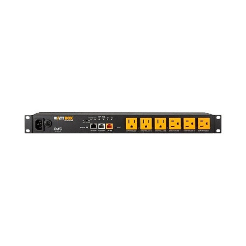 WattBox WB-800-IPVM-6 IP Surge Protector 6-Outlet Safe Voltage front