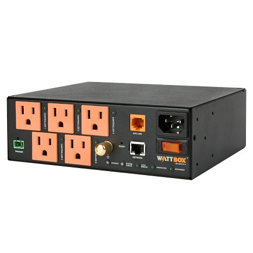 WattBox WB-300VB-IP-5 VersaBox IP Power Conditioner 5-Outlets Side Angle