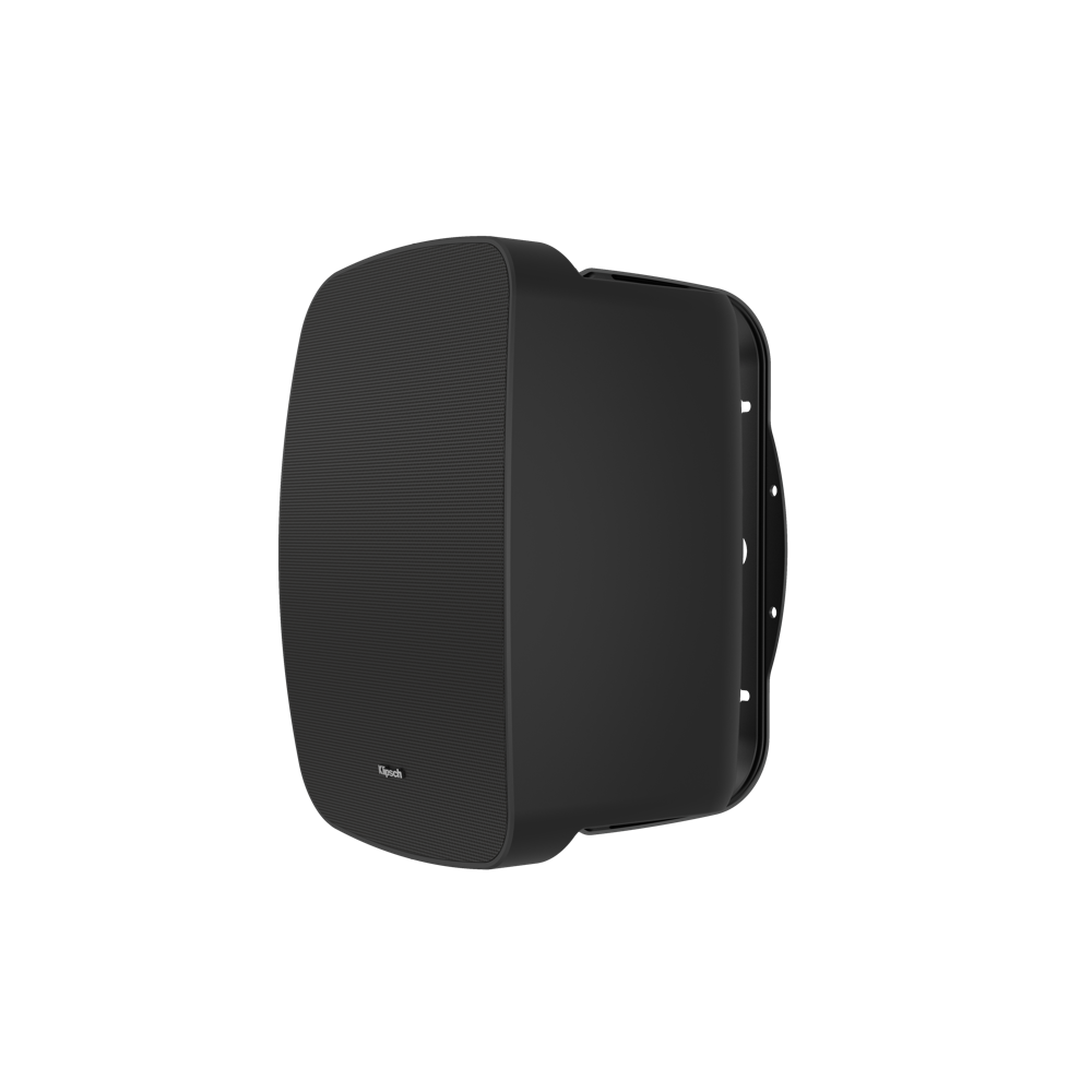 Klipsch RSM-650 6.5 Inch Compact Indoor Outdoor Speaker Pair
Black outdoor speaker on a white background